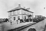 Vetlanda station ca 1900.