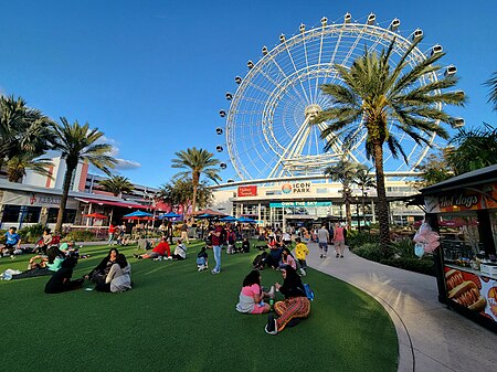 ICON Park green overview