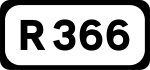 Straßenschild R366}}