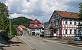 Ilfeld, view to a street: die Ilgerstrasse