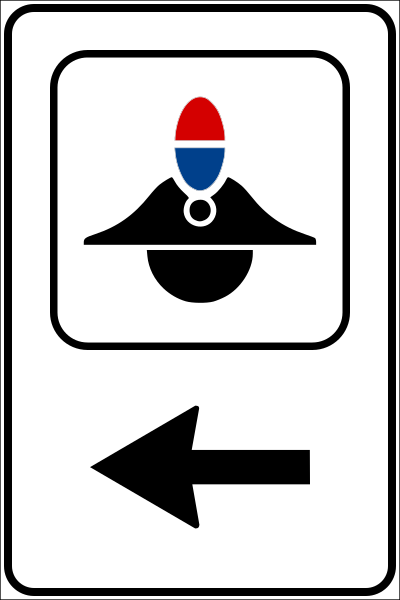 File:Italian traffic signs - localizzazione carabinieri (figura II 280).svg