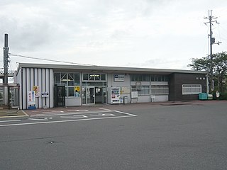 Ishibe Station Railway station in Konan, Shiga Prefecture, Japan