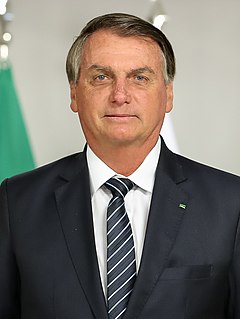 Jair Bolsonaro President of Brazil since 2019