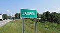 Jasper community sign.