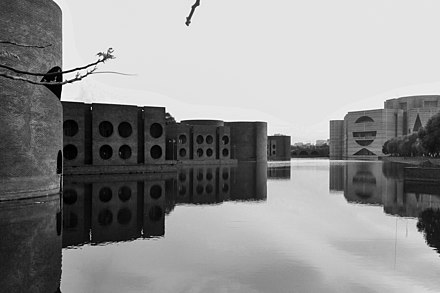Louis Kahn's stately capital complex was his vision of a modern Bengali city, with crisscrossing canals and gardens