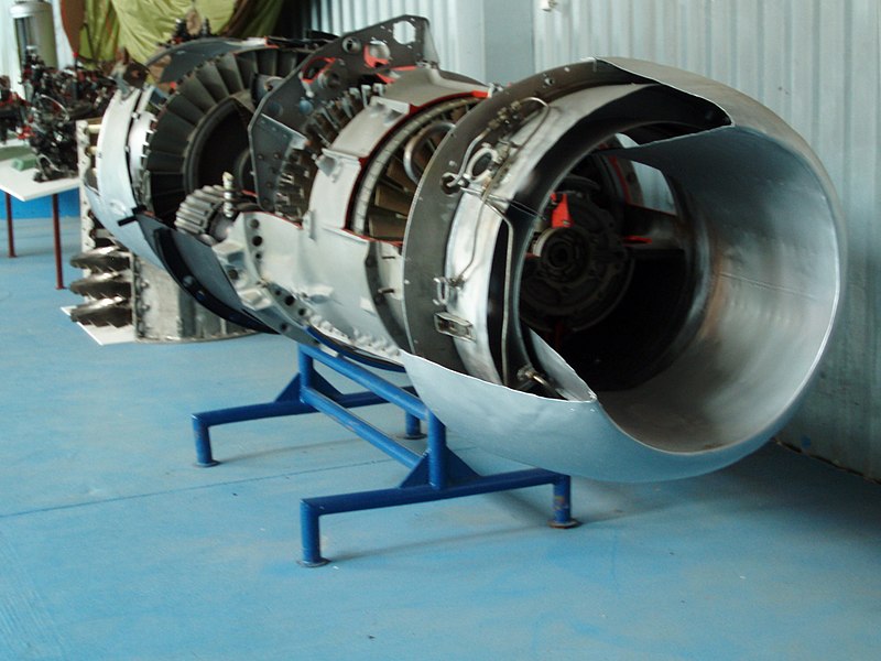 File:Jet engine at the Museum of Aviation in Košice.jpg