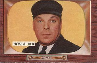 <span class="mw-page-title-main">Jim Honochick</span> American baseball umpire (1917-1994)