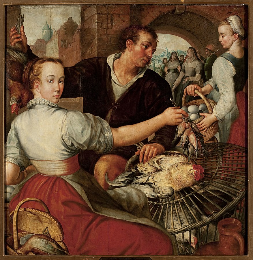 https://upload.wikimedia.org/wikipedia/commons/thumb/0/00/Joachim_Beuckelaer_-_At_the_market_-_M.Ob.828_MNW_-_National_Museum_in_Warsaw.jpg/877px-Joachim_Beuckelaer_-_At_the_market_-_M.Ob.828_MNW_-_National_Museum_in_Warsaw.jpg