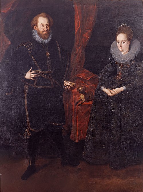 John George I and his second wife Countess Palatine Dorothea of Simmern.