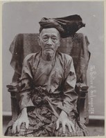 Portrét sultána, Singapur, asi 1890