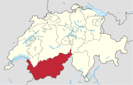 Canton du Valais - Location