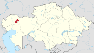 Lage in Kasachstan