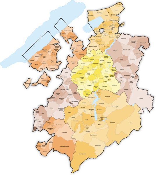 File:Karte Gemeinden des Kantons Fribourg farbig 2012.png