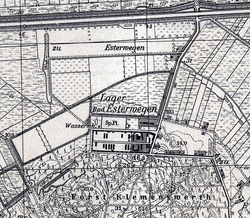 Das Konzentrationslager Esterwegen 800px-Karte_des_Lagers_Esterwegen_1955