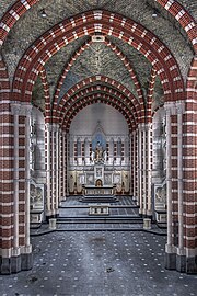 Overzicht kerk vanaf het oksaal