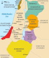 Kingdoms around Israel 830 map-nl.svg