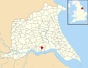 Kirk Ella and West Ella UK parish locator map.svg