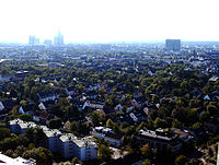 Aerial photograph of Lindenthal