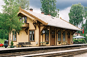 Bahnhof Krøderen