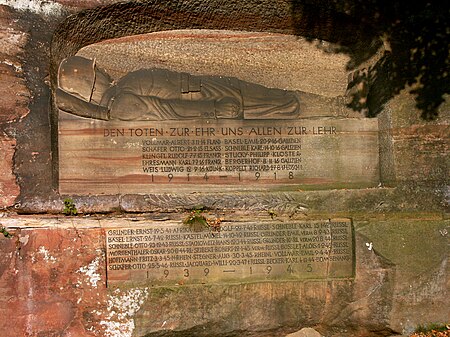 Kriegsdenkmal, Winterbach, SWP, Deutschland