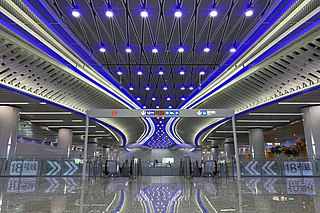 <span class="mw-page-title-main">Line 18 (Guangzhou Metro)</span> Railway line in Guangzhou, China