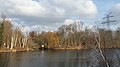 Mündung der Faulen Spree von der Spree. Landschaftsschutzgebiet.