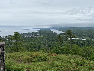 <span class="mw-page-title-main">Lake Fanny Hooe</span> Lake in Keweenaw County, Michigan, United States