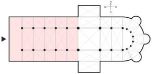 Langhaus, Hauptschiff.svg