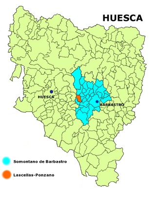 Lascellas-Ponzano - Localizazion