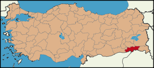 Latrans-Turkey location Şırnak.svg