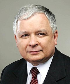 דיוקן קצ'ינסקי בנשיאותו, 2006.