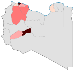 Libia Mapa Covi-19.svg