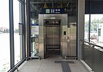 Lift at the exit B of Wenyanglu Station (20170618115338).jpg
