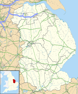 Map showing the location of Twyford Wood