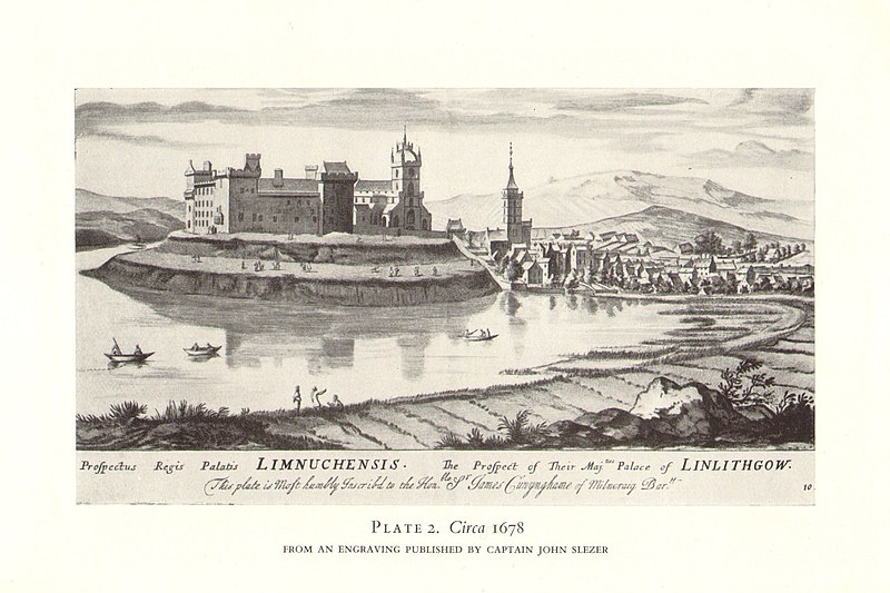 File:Linlithgow Palace engraving by John Slezer c. 1678.jpg