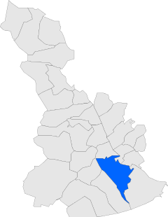 Localització de Sant Boi de Llobregat respecte del Baix Llobregat.svg