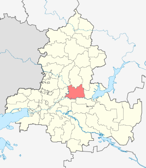 Константиновский район на карте