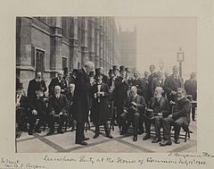Flinders Petrie, Luncheon Party at the House of Commons, 1908.