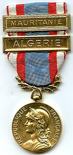 Médaille du Maintien de l'Ordre AFN FRANCE AVERS