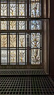 Stained glass window - Harkness Chapel.