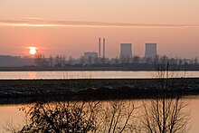 Sonnenaufgang über der Clauscentrale