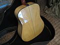 Madeira by Guild A25ASH Acoustic Guitar - rear