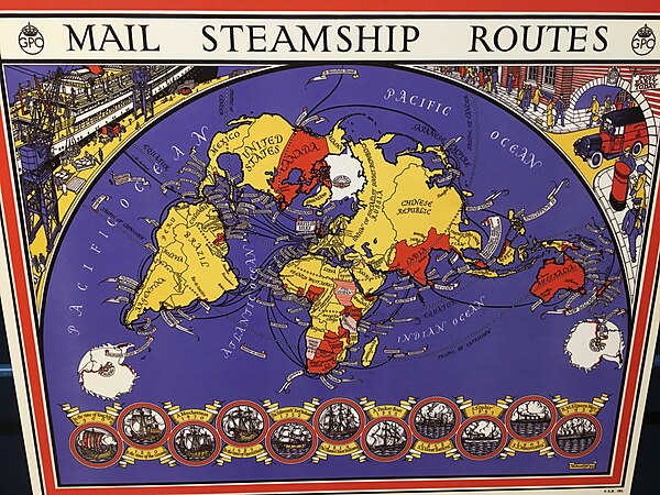 Royal Mail steamship routes