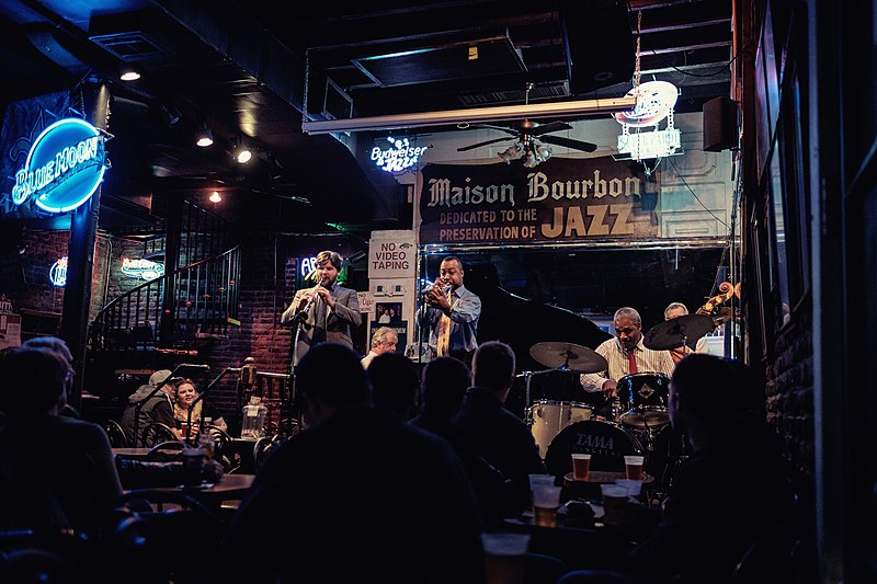 File:Maison Bourbon Jazz Band in New Orleans January 2015.jpg