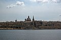 Malta, Valletta von Sliema aus gesehen