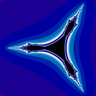 <span class="mw-page-title-main">Tricorn (mathematics)</span> Mandelbar Set