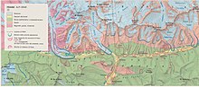 Mappa del rischio geologico sulle Alpi Graie