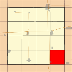 Vị trí trong Quận Hancock, Iowa