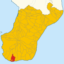 Localisation de Melito di Porto Salvo