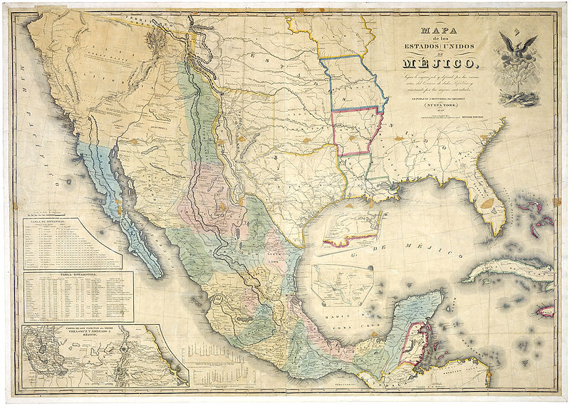 صورة:Map of Mexico 1847.jpg